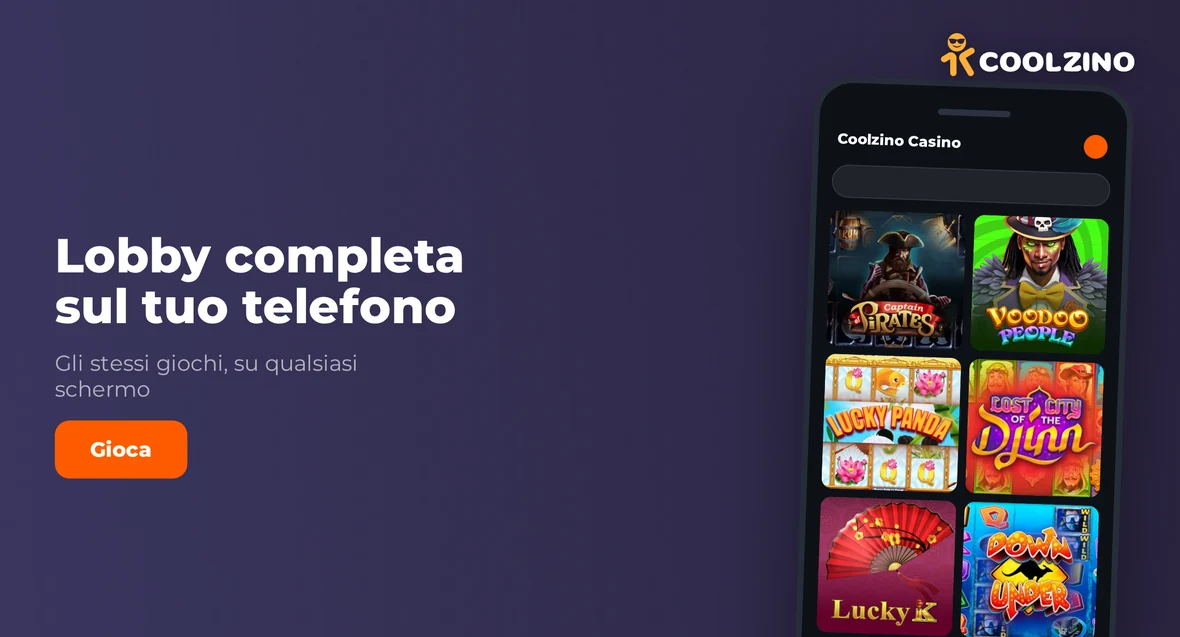 Apri la lobby mobile